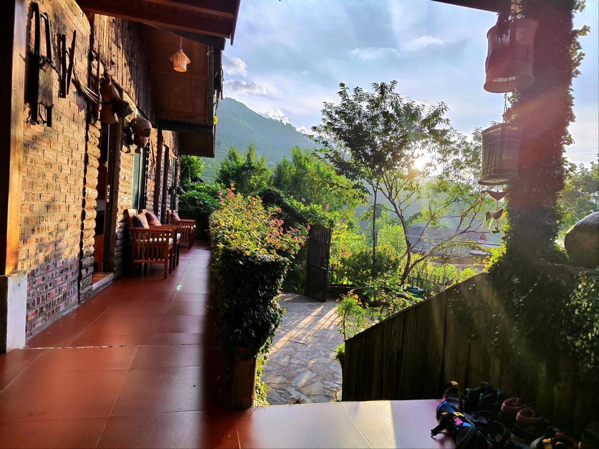 Tavan View Homestay Sapa Exteriör bild