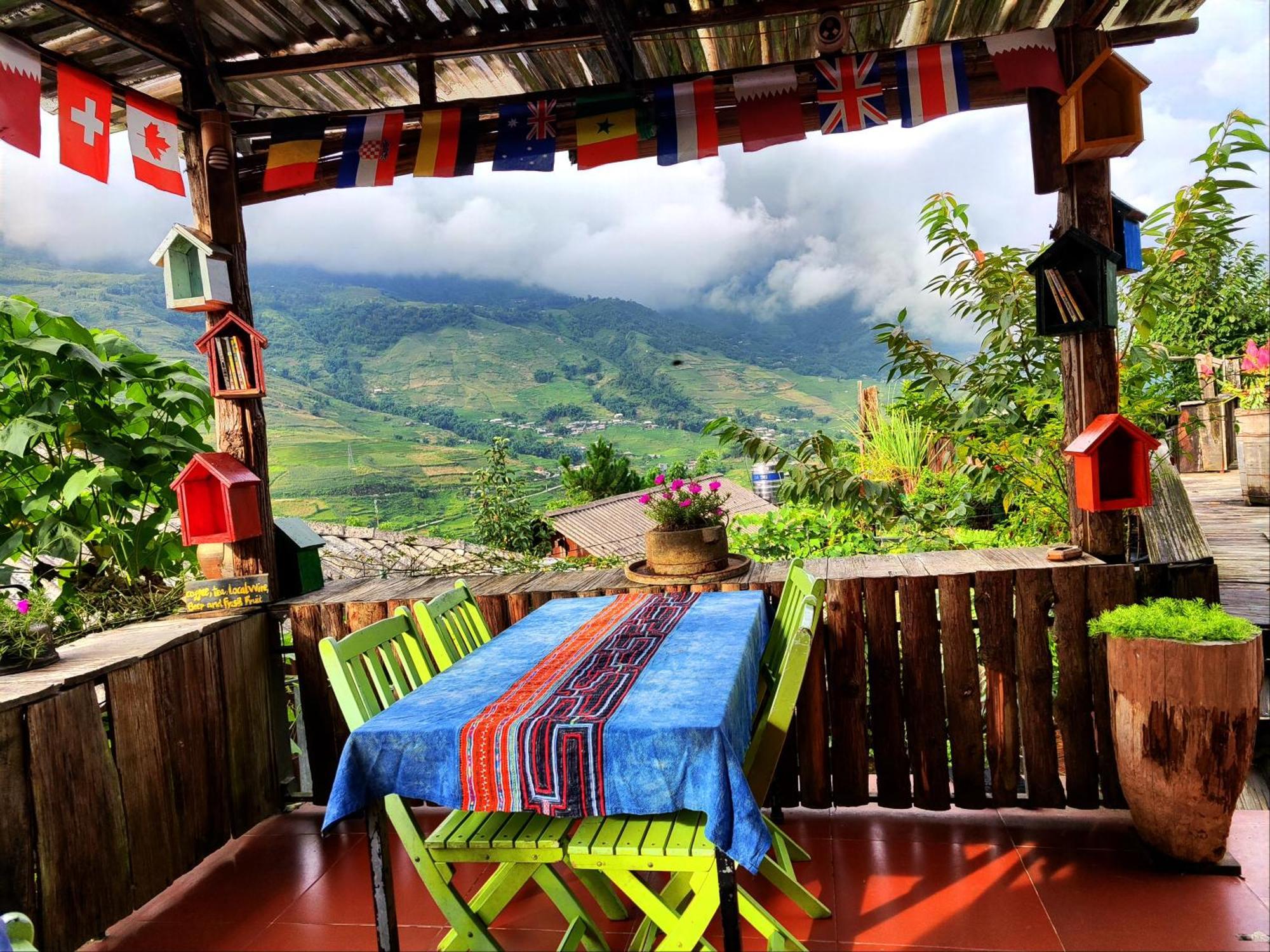 Tavan View Homestay Sapa Rum bild